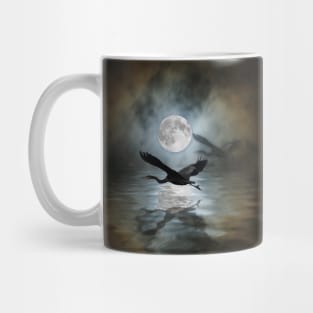 Heron Moon - Great Blue Heron Mug